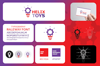 design professional logo and brand identity