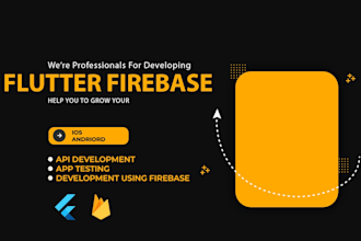 be your flutter developer, for ios and android flutter app
