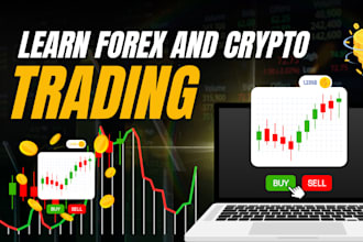 be your forex and crypto trading mentor, teach you from beginner to advance