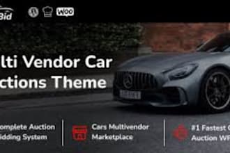create car auction website, car rental web, car auction app, real estate web