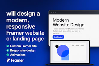 create framer website design framer landing page framer website