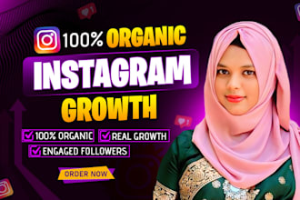 manage your instagram organic growth and promotion with targeted marketing