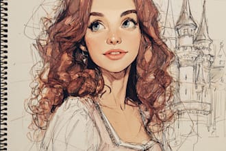 draw you or anything with disney style