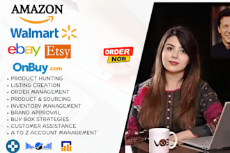 your amazon fba wholesale, walmart wfs or ebay ds virtual assistant