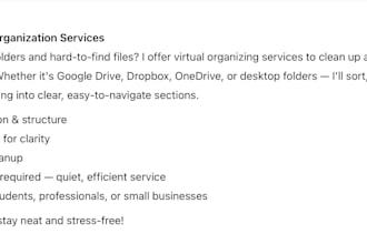 organize your google drive, dropbox, or digital files