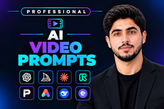 create expert prompts for ai video generation using sora, runway, pika