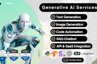 build generative ai chatbots for saas, finance and marketing