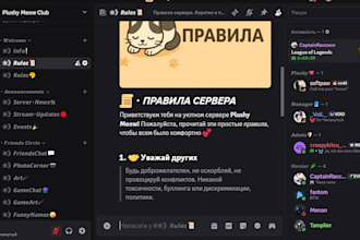 be your active and friendly discord moderator