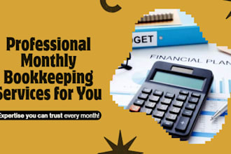 do professional monthly bookkeeping