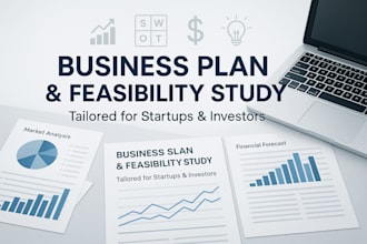 create a feasibility study and business plan for projects