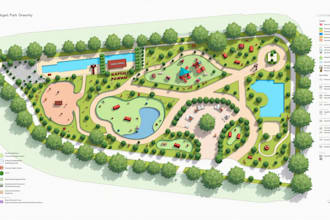 design parks, playgrounds, sports complexes, and greenways masterplans