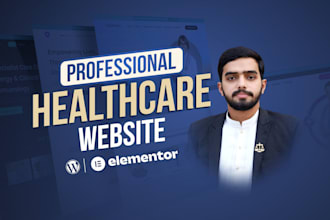 design healthcare wordpress website and build a hospital website
