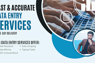 do fastest data entry and web searching tasks