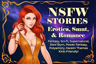 write a custom erotic story, romance, kink, bdsm, smut, nsfw