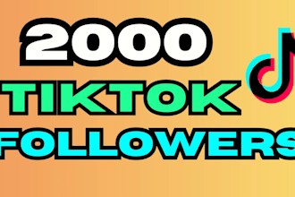 add instant 2k followers on your tik tok account