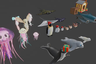 make all kinds of 3d assets