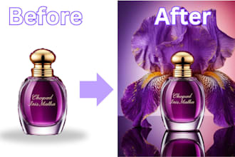 edit, stage and composite your product image in photoshop