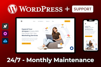 do website maintenance and wordpress support