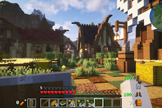 create or fix minecraft modpack, update old mod, quest, shaderpack, redstone