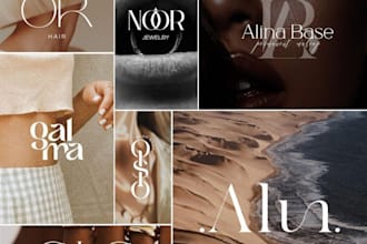 design a clean minimalist monoline or business logo