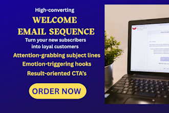 write engaging welcome emails sequence for your business