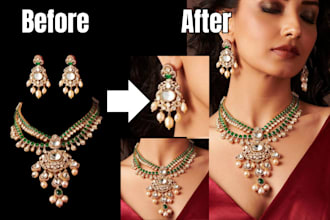 professionally edit, composite and stage your product image