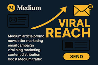 viral promote your medium article with newsletter marketing