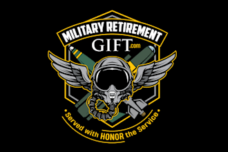 create professional military business logo design