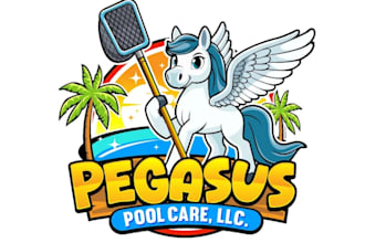 design awesome swimming pool logo