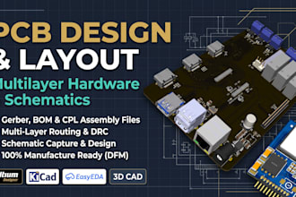 design multilayer pcb layout in kicad or altium