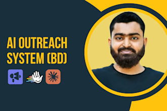 automate cold email outreach using smartlead, heyreach, and ai