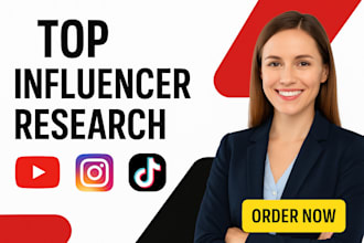 research youtube influencers and provide email leads for effective outreach