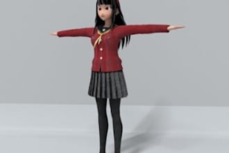 make high quality 3dmodels, vrchart, nsfw, avatar, rigging and animation