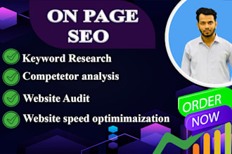 do complete onpage SEO optimization for wordpress websites top 5