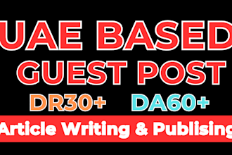 find uae competitor backlinks and do guest post outreach