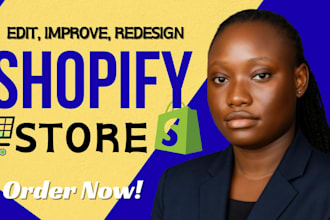 shopify edit shopify improve shopify revamp update shopify theme customization
