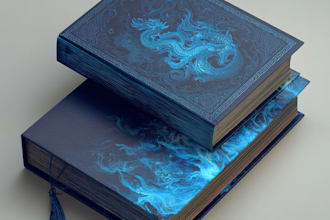 do professional book cover design or kindle cover design