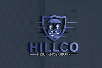 do custom financial, accounting, insurance logo design