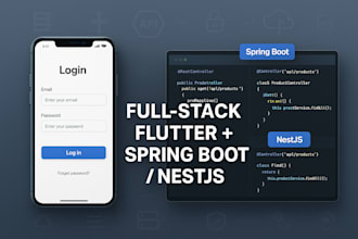 build scalable  app using flutter and modern backend