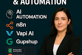 integrate whatsapp ai chatbot CRM, twilio, gupshup, vapi ai, API and n8n fixes