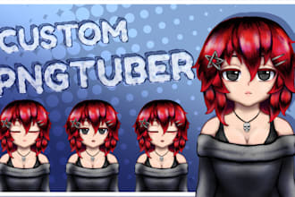 make custom pngtuber for you