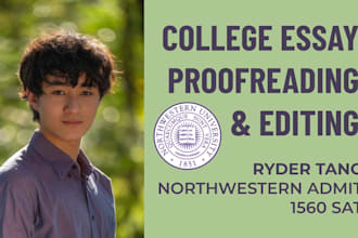 edit and polish your college application essay