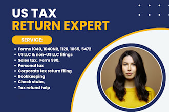 file or minimize your us tax filing, amend tax, 1040nr, 1120, 1065, tax return