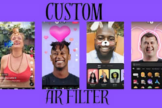 do tiktok instagram snapchat ar filters spark ar effect house, face effect