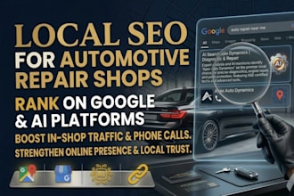 rank your auto repair shop on google and ai