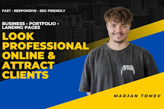 build a modern website or portfolio that attracts clients