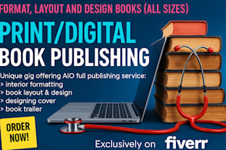 do cover design and book formatting for amazon kdp