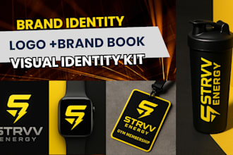 build your premium brand identity with minimalist logo and pro branding kit