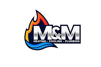 design minimalist heating air cooling plumbing and construction logo
