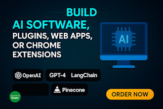 build software ai plugins ai web app openai chrome extension 3d animated website